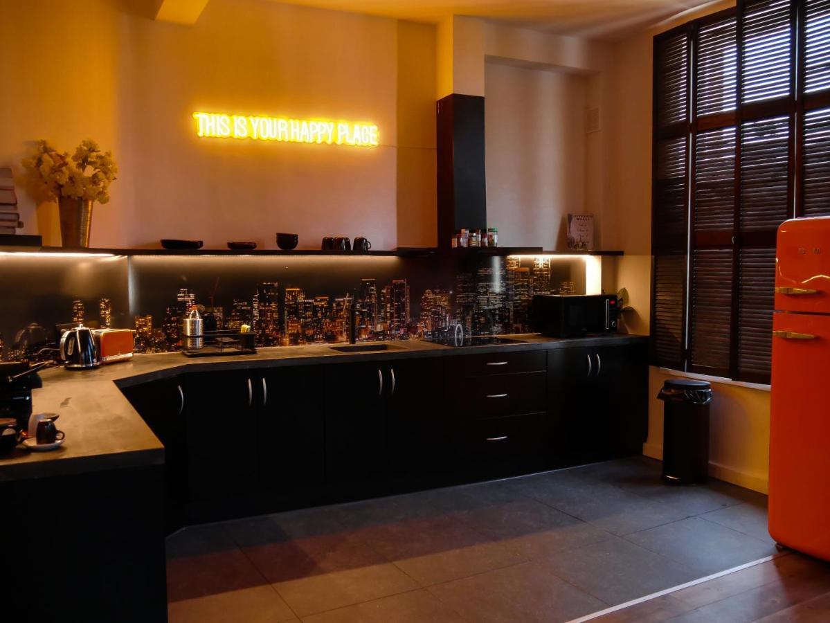 Sleep Inn - Black And Gold Loft Antwerp Cityview Eksteriør bilde