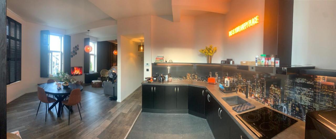Sleep Inn - Black And Gold Loft Antwerp Cityview Eksteriør bilde