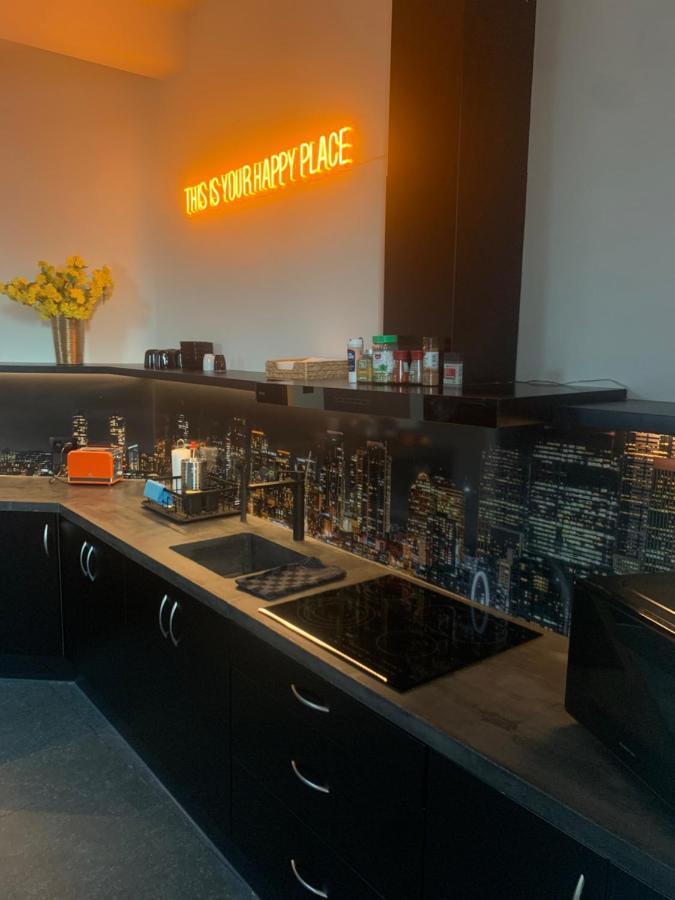 Sleep Inn - Black And Gold Loft Antwerp Cityview Eksteriør bilde